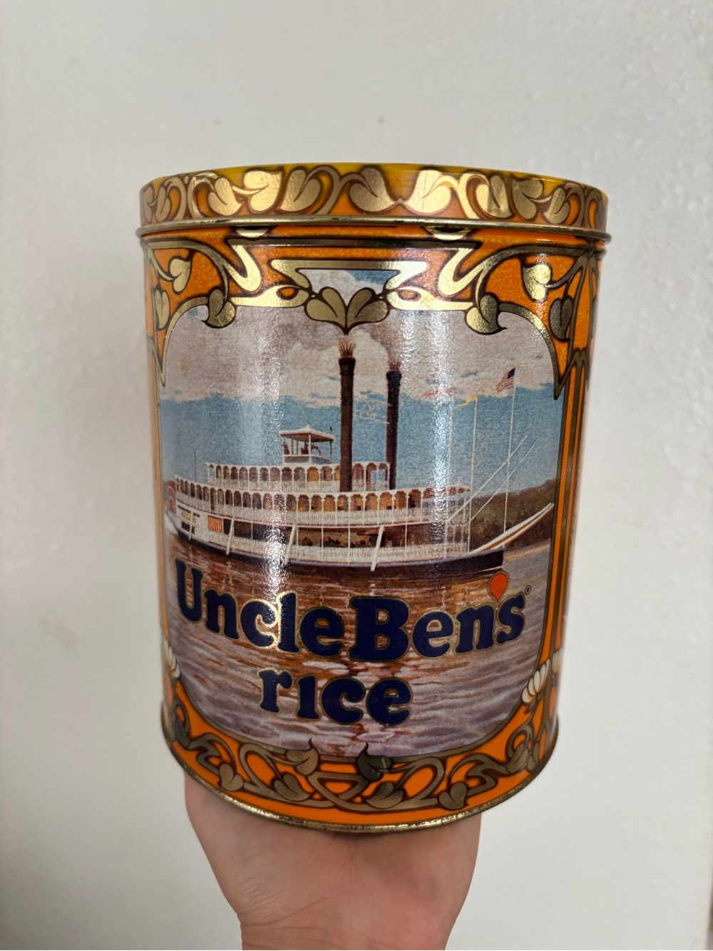 Vintage Uncle Ben’s Rice Container - Picture 2 of 4